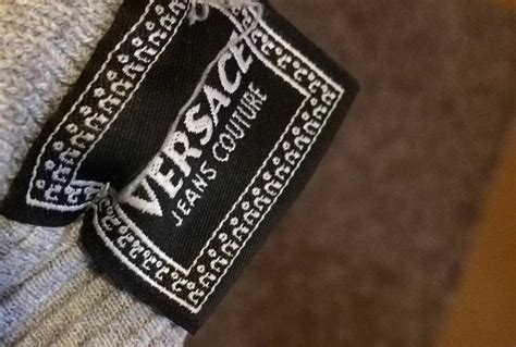 fake versace jeans couture clothing labels|versace authentication check.